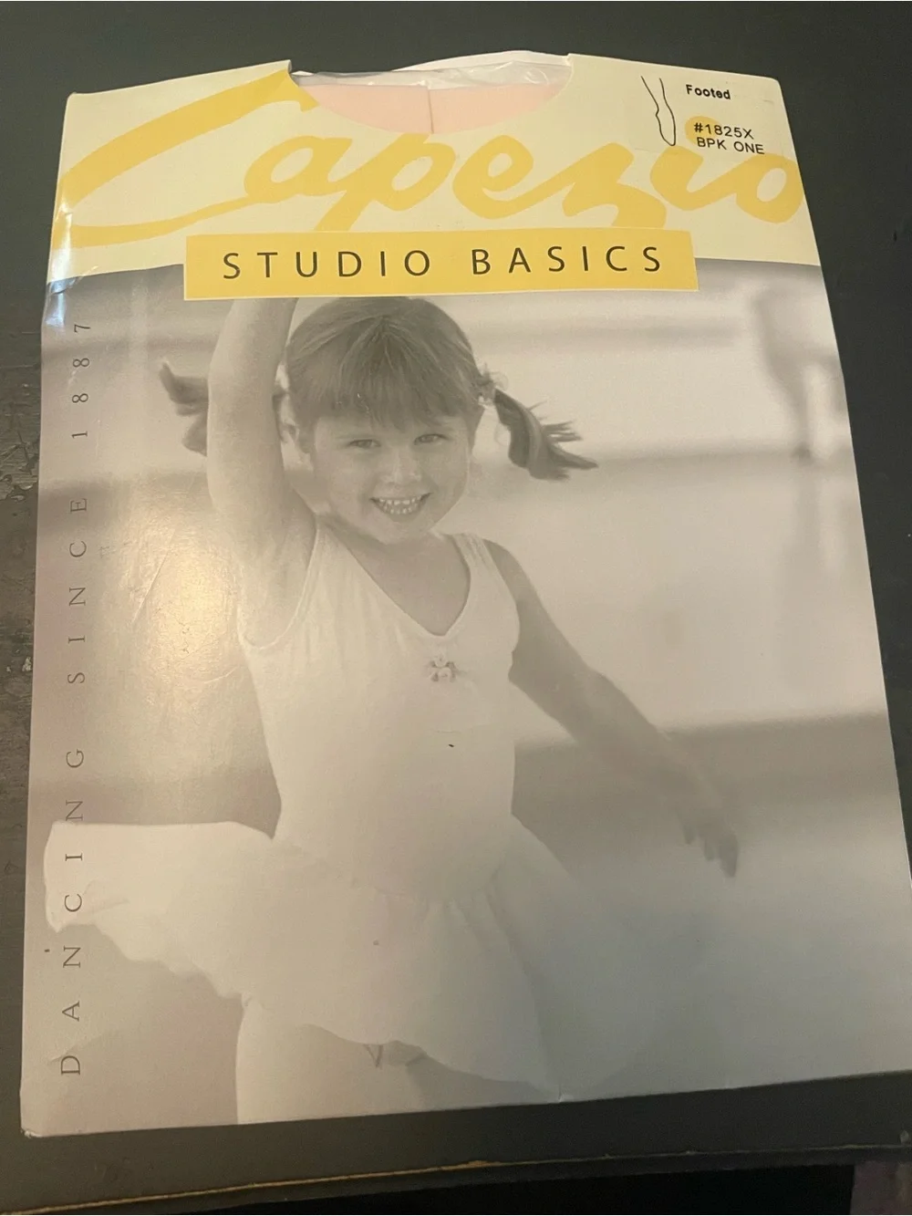 Capezio Footed Children's Tights Size  Pink pantyhose dance ballet jazz